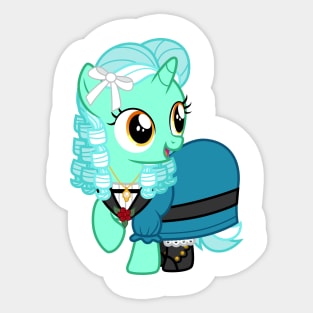 Lyra as Cecile Rey Sticker